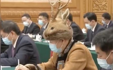 狍角帽