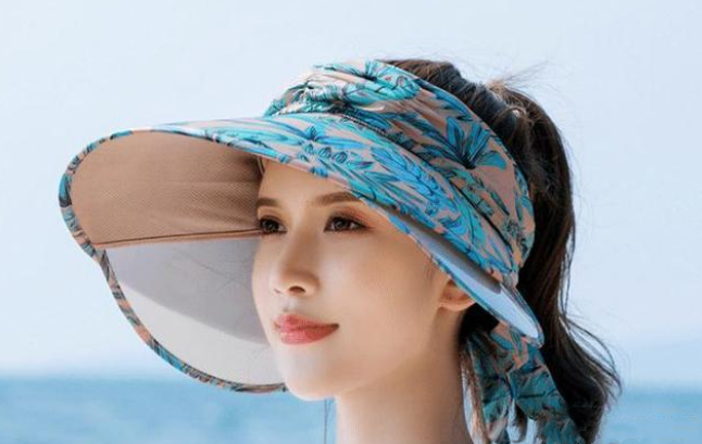 夏季防晒潮帽